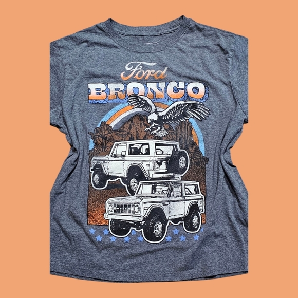 Ford Bronco Gray Graphic Tee XL - Picture 2 of 4